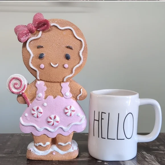 ❌SOLD❌Cupcakes & Cashmere Gingerbread Couple Figurines Christmas Decor, Shimmery - Picture 11 of 11